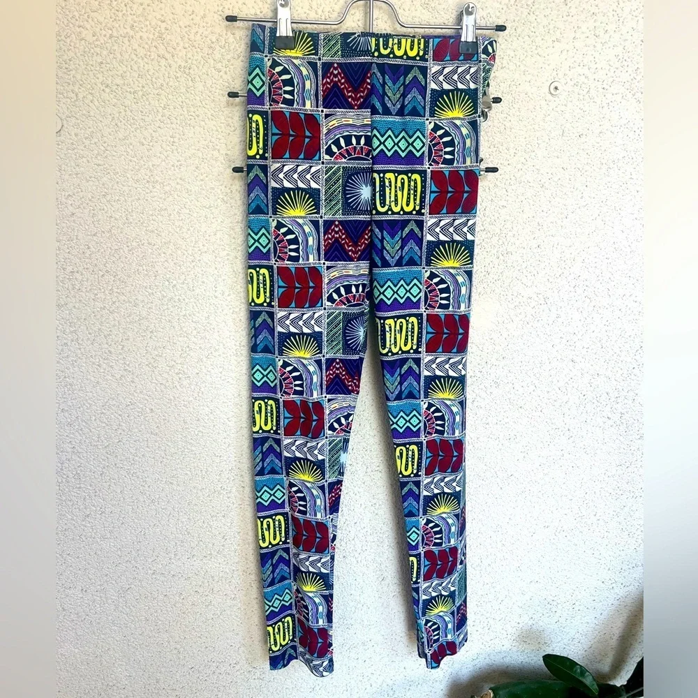 Mara Hoffman neon swim leggings sz small great for water sports